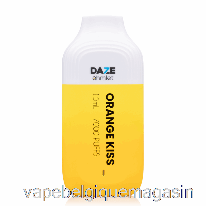 Vape Shop Bruxelles 7 Daze Ohmlet 7000 Jetable Orange Kiss